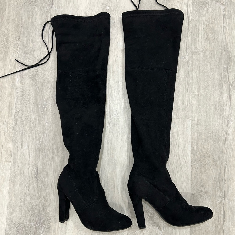 Women’s Steve Madden over the knee Faux Suede Boots